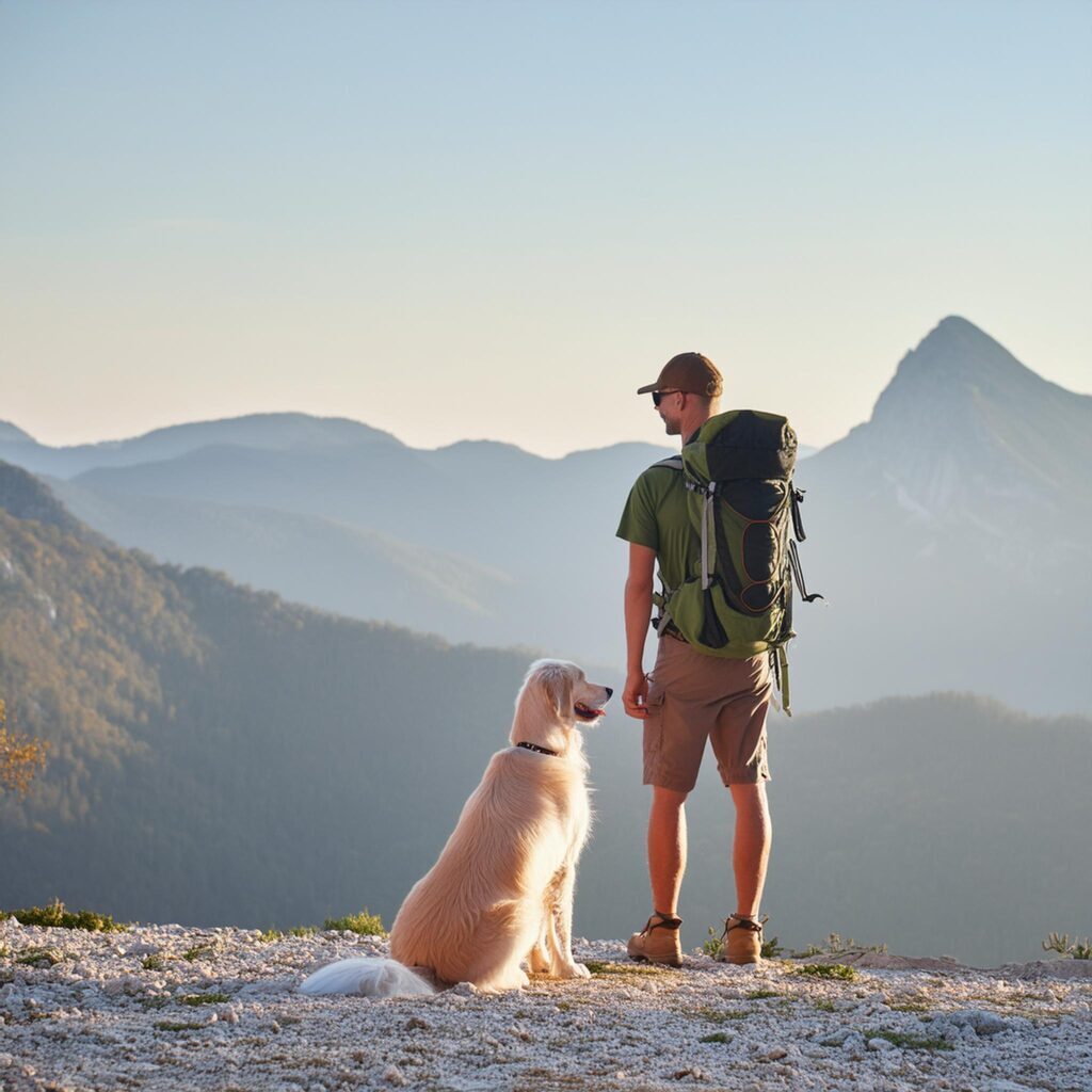 Hiking with your dog is one of the best ways to spend time together.